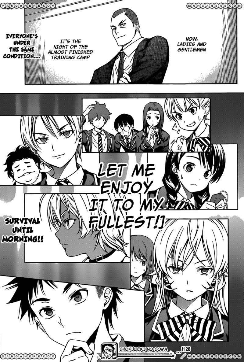 Shokugeki No Soma - Chapter 28 : Everyone Must Not Fall Asleep