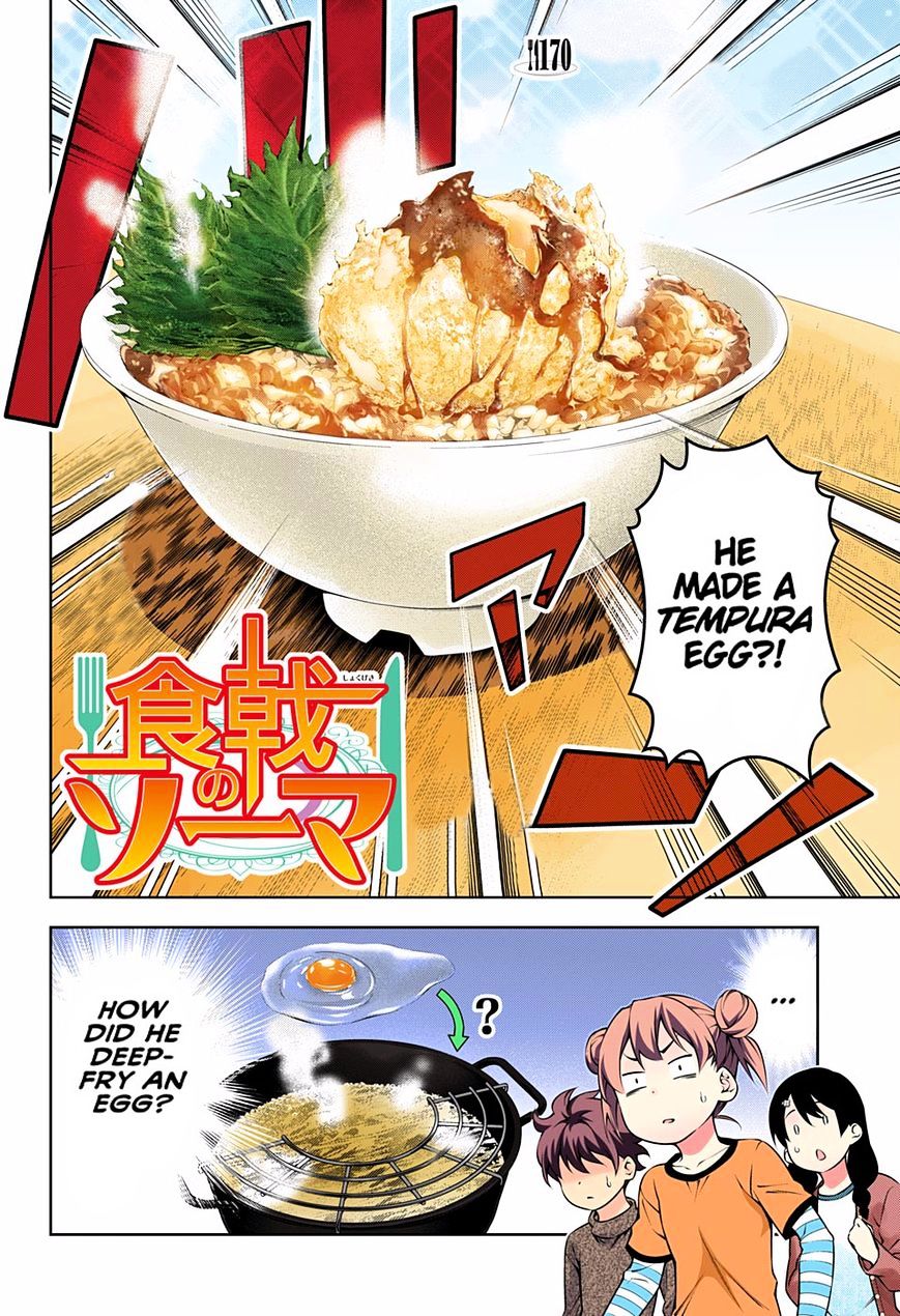 Shokugeki No Soma - Chapter 170.1 : Full Color