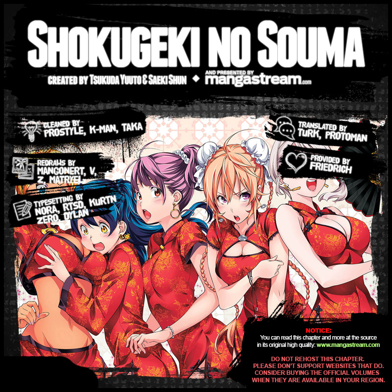 Shokugeki No Soma - Chapter 207