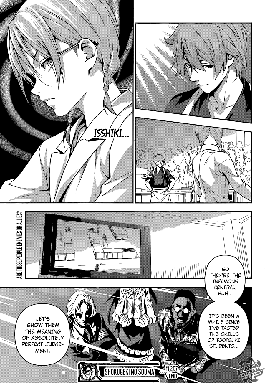 Shokugeki No Soma - Chapter 207