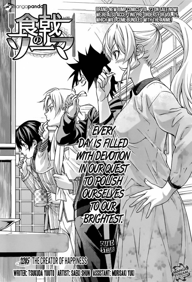 Shokugeki No Soma - Chapter 205