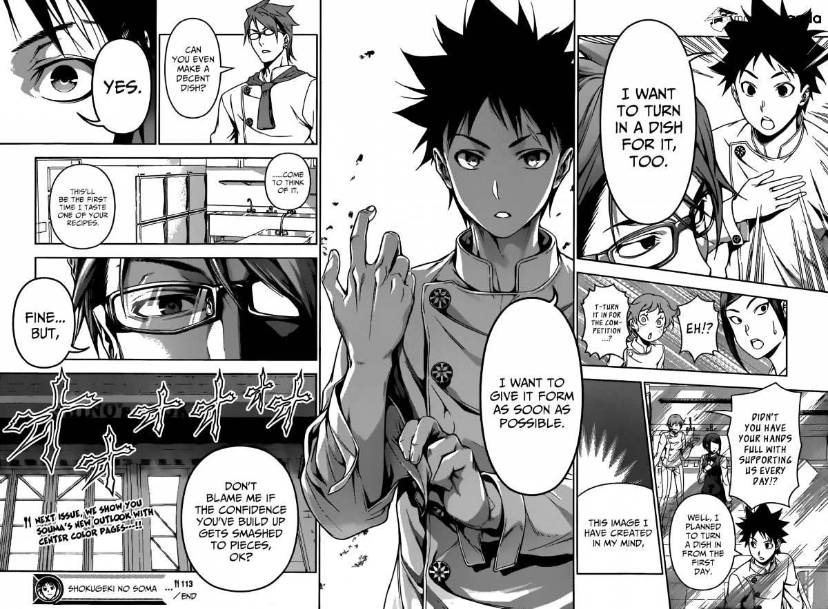 Shokugeki No Soma - Chapter 113