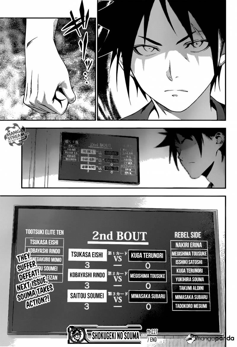 Shokugeki No Soma - Chapter 227