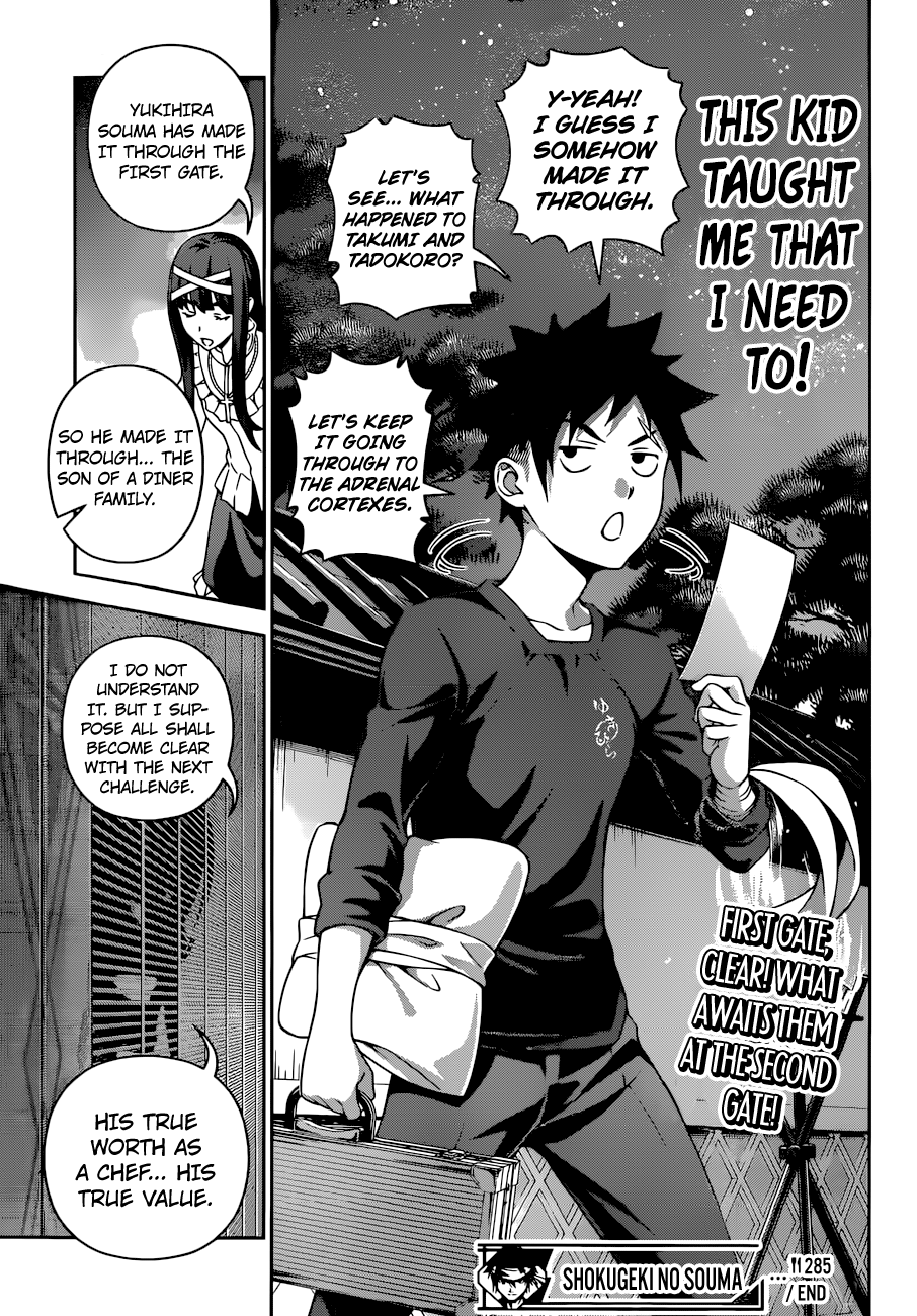 Shokugeki No Soma - Chapter 285