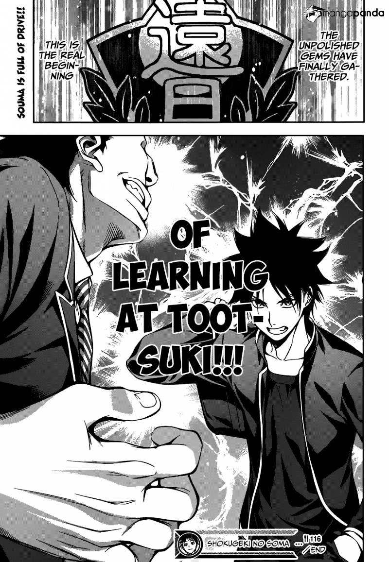 Shokugeki No Soma - Chapter 116