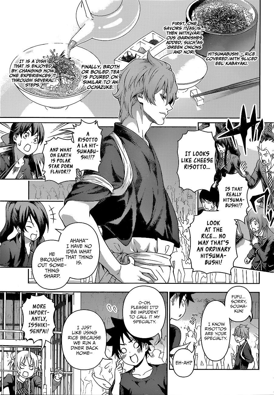 Shokugeki No Soma - Chapter 216 : The Polar Star Dorm On His Shoulders