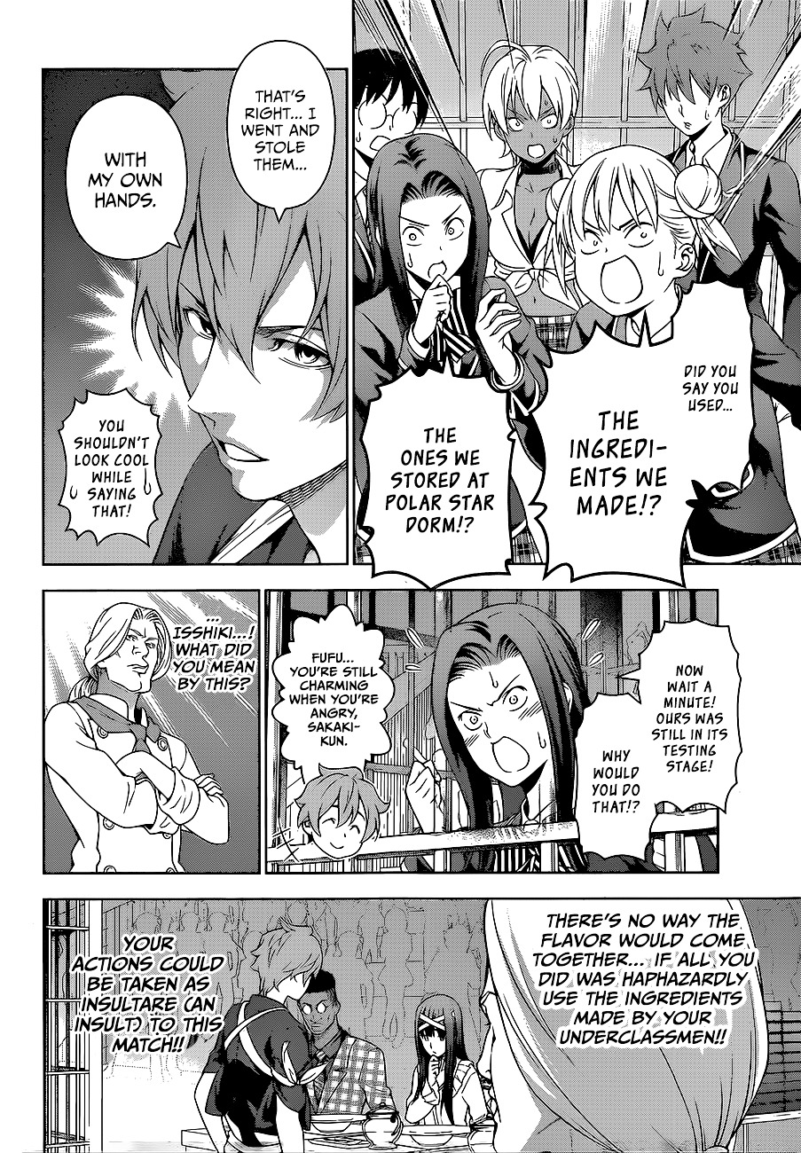 Shokugeki No Soma - Chapter 216 : The Polar Star Dorm On His Shoulders