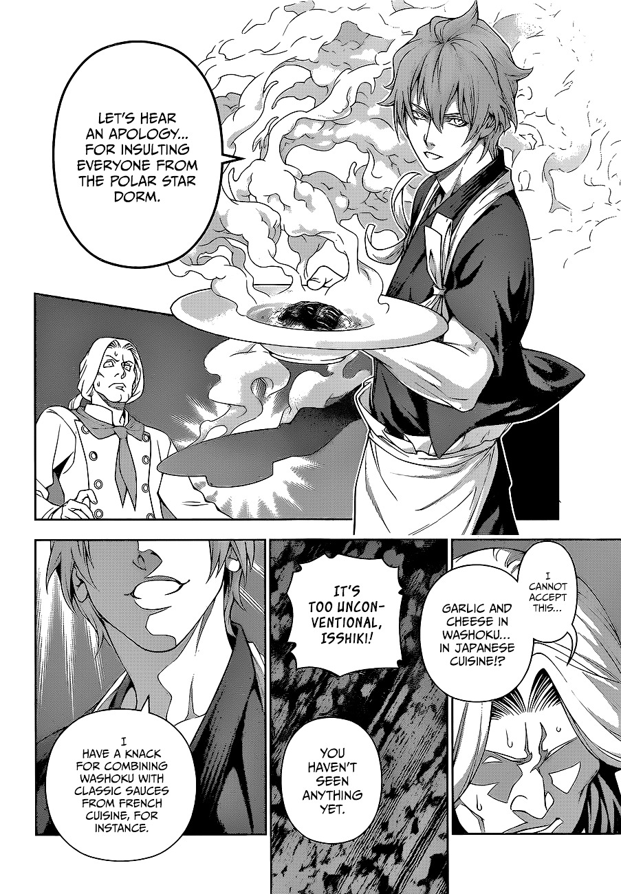 Shokugeki No Soma - Chapter 216 : The Polar Star Dorm On His Shoulders