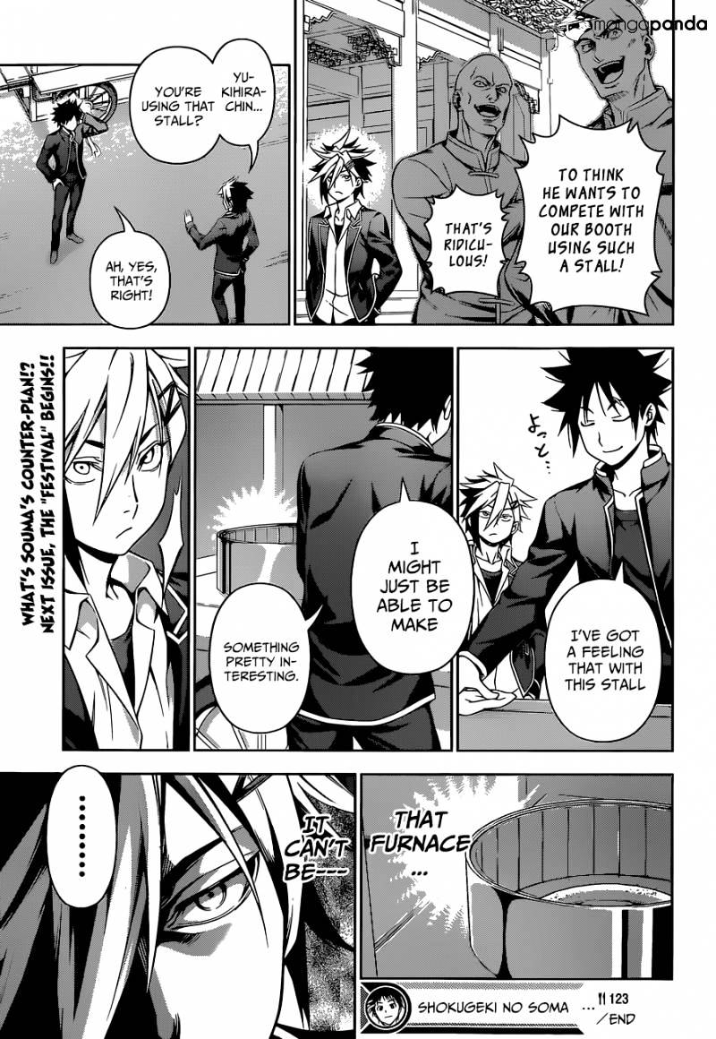 Shokugeki No Soma - Chapter 122