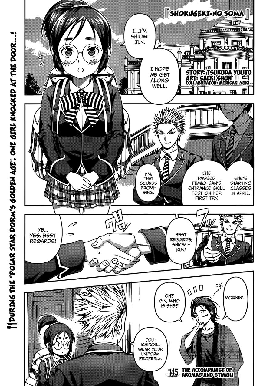 Shokugeki No Soma - Chapter 45 : The Accompanist Of Aromas And Stimuli