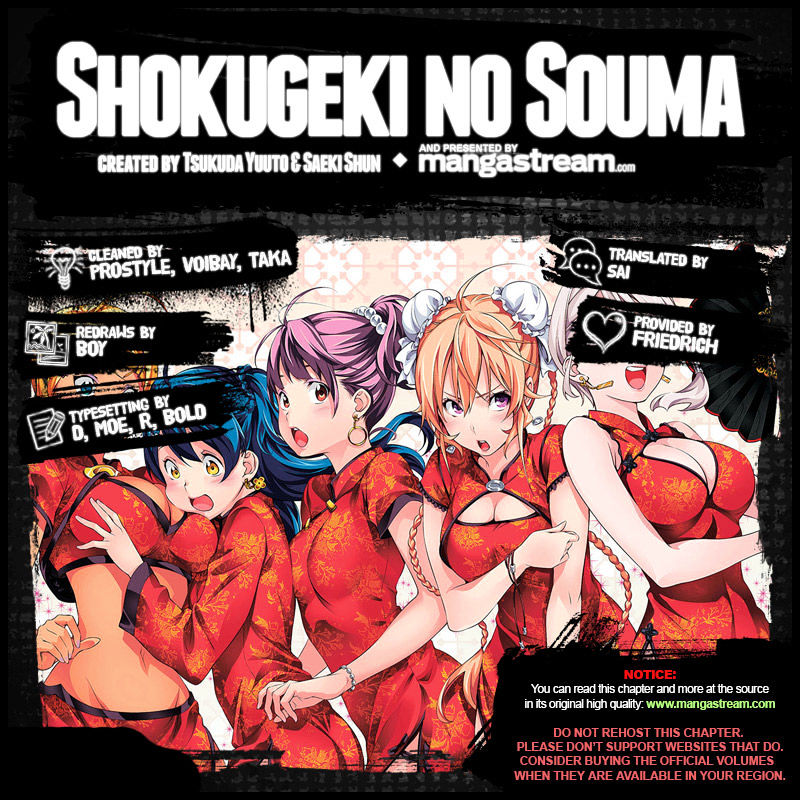 Shokugeki No Soma - Chapter 151