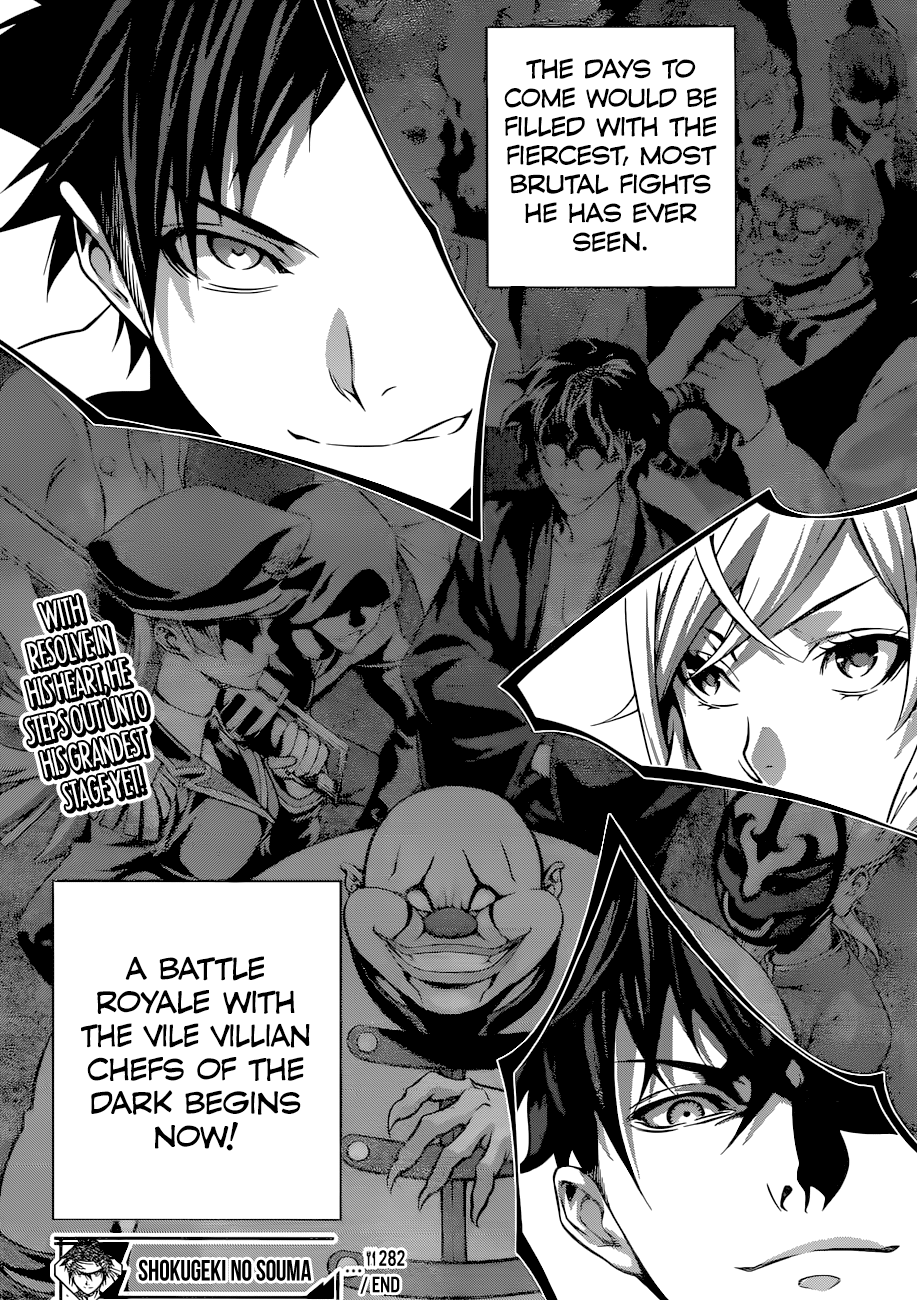 Shokugeki No Soma - Chapter 282