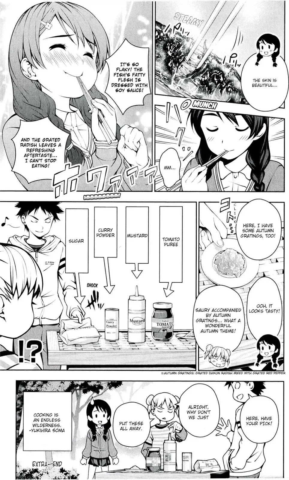 Shokugeki No Soma - Chapter 39.5: Extras