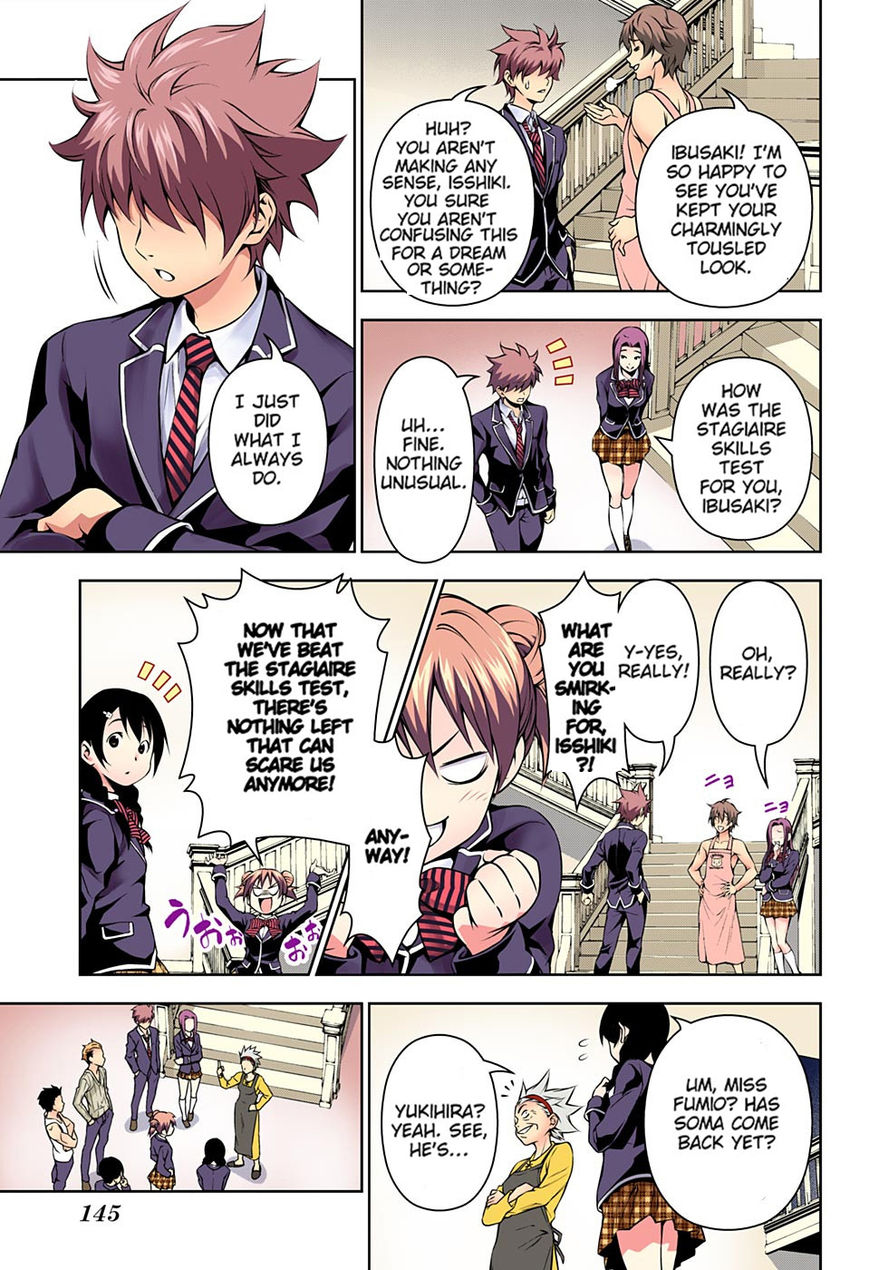 Shokugeki No Soma - Chapter 117.1 : Like A Boss(Full Color Version)