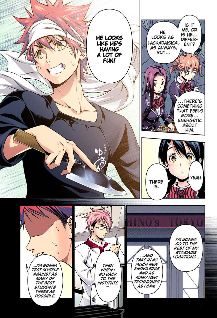 Shokugeki No Soma - Chapter 117.1 : Like A Boss(Full Color Version)