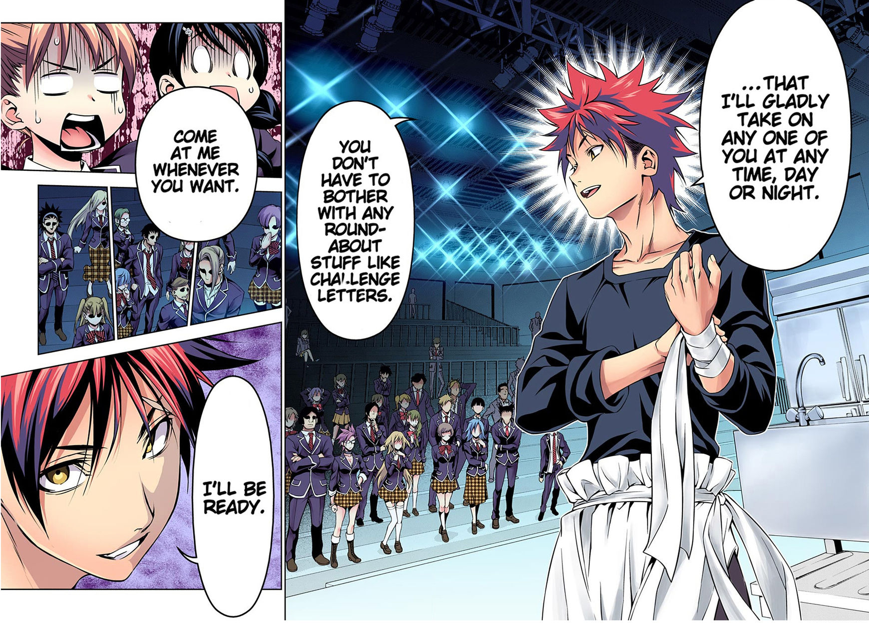 Shokugeki No Soma - Chapter 117.1 : Like A Boss(Full Color Version)