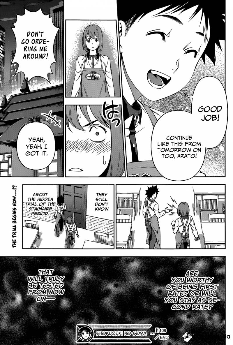 Shokugeki No Soma - Chapter 106