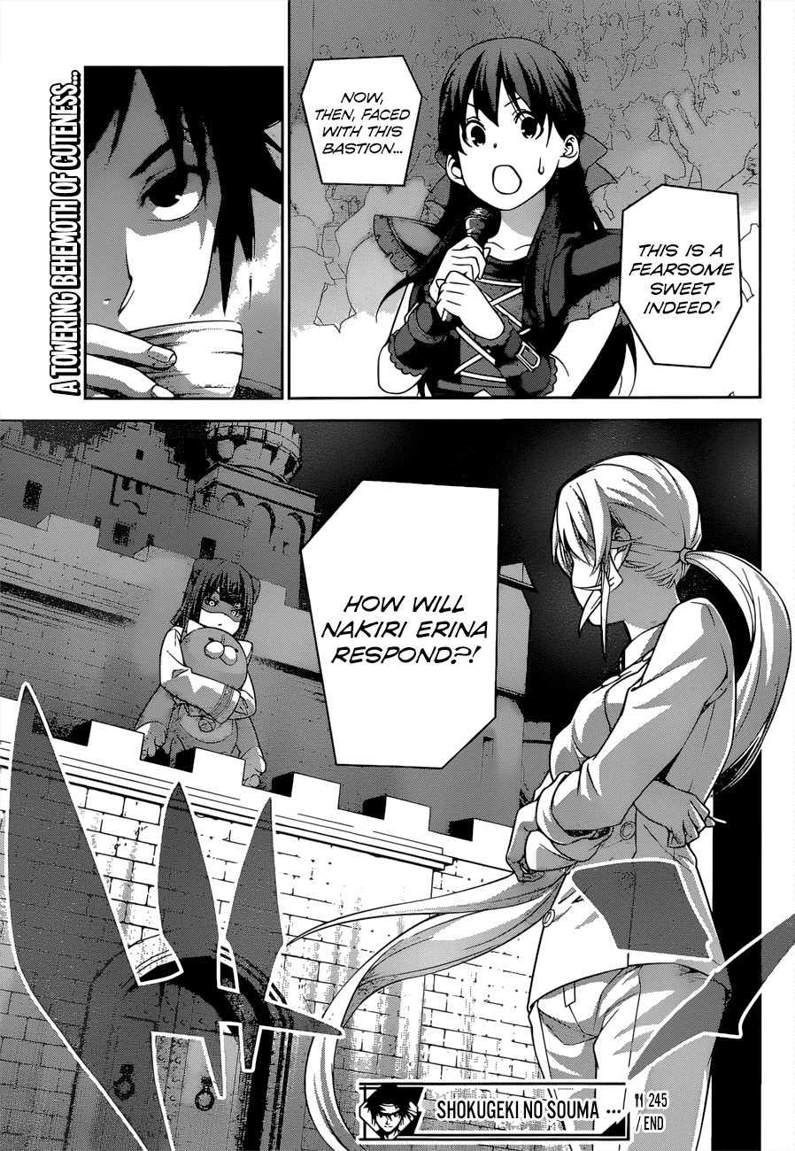 Shokugeki No Soma - Chapter 245