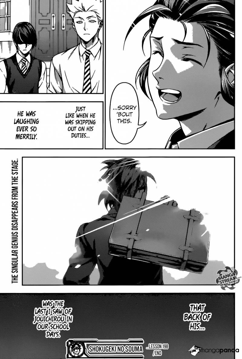 Shokugeki No Soma - Chapter 198