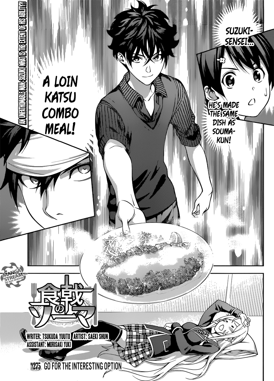 Shokugeki No Soma - Chapter 275