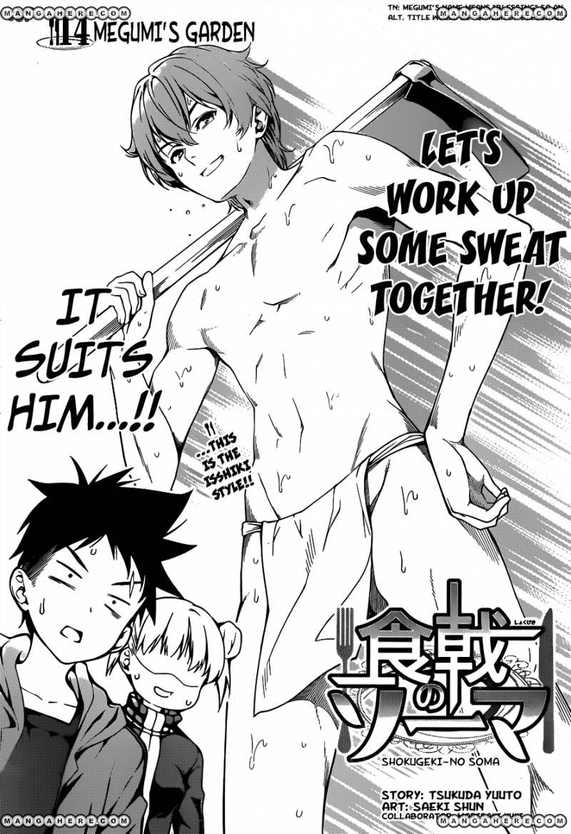 Shokugeki No Soma - Chapter 14 : Megumi S Garden