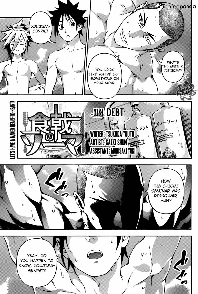 Shokugeki No Soma - Chapter 184