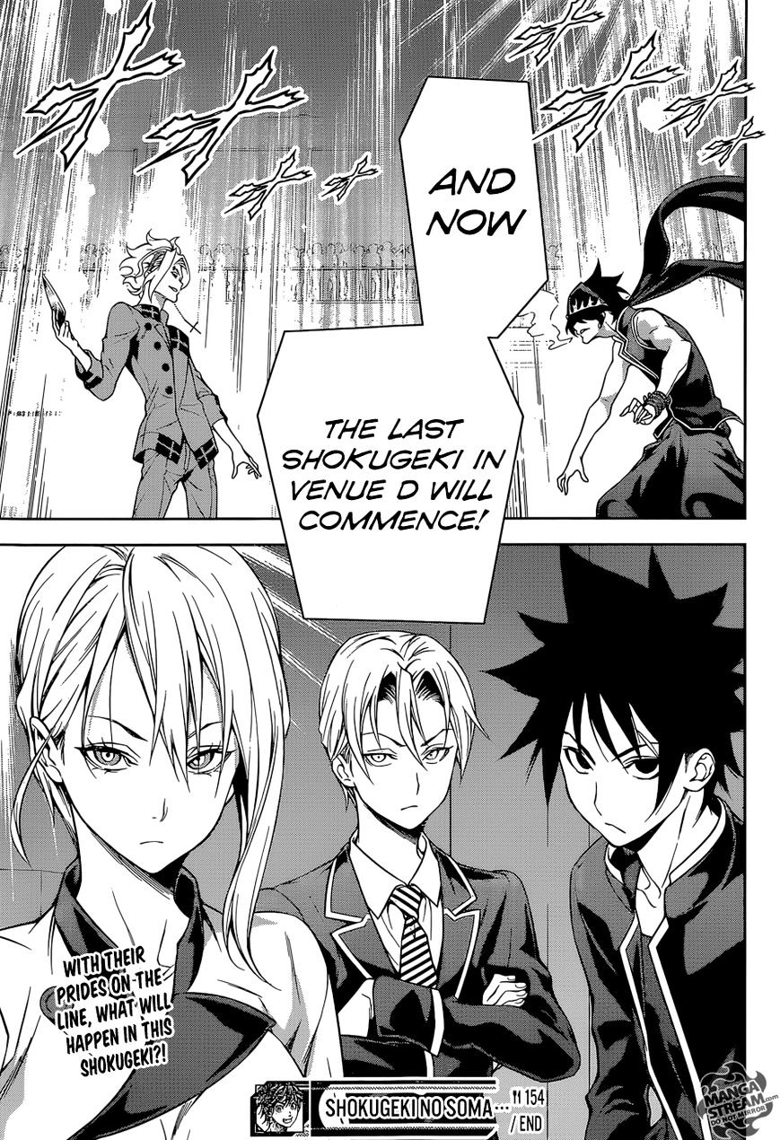 Shokugeki No Soma - Chapter 154