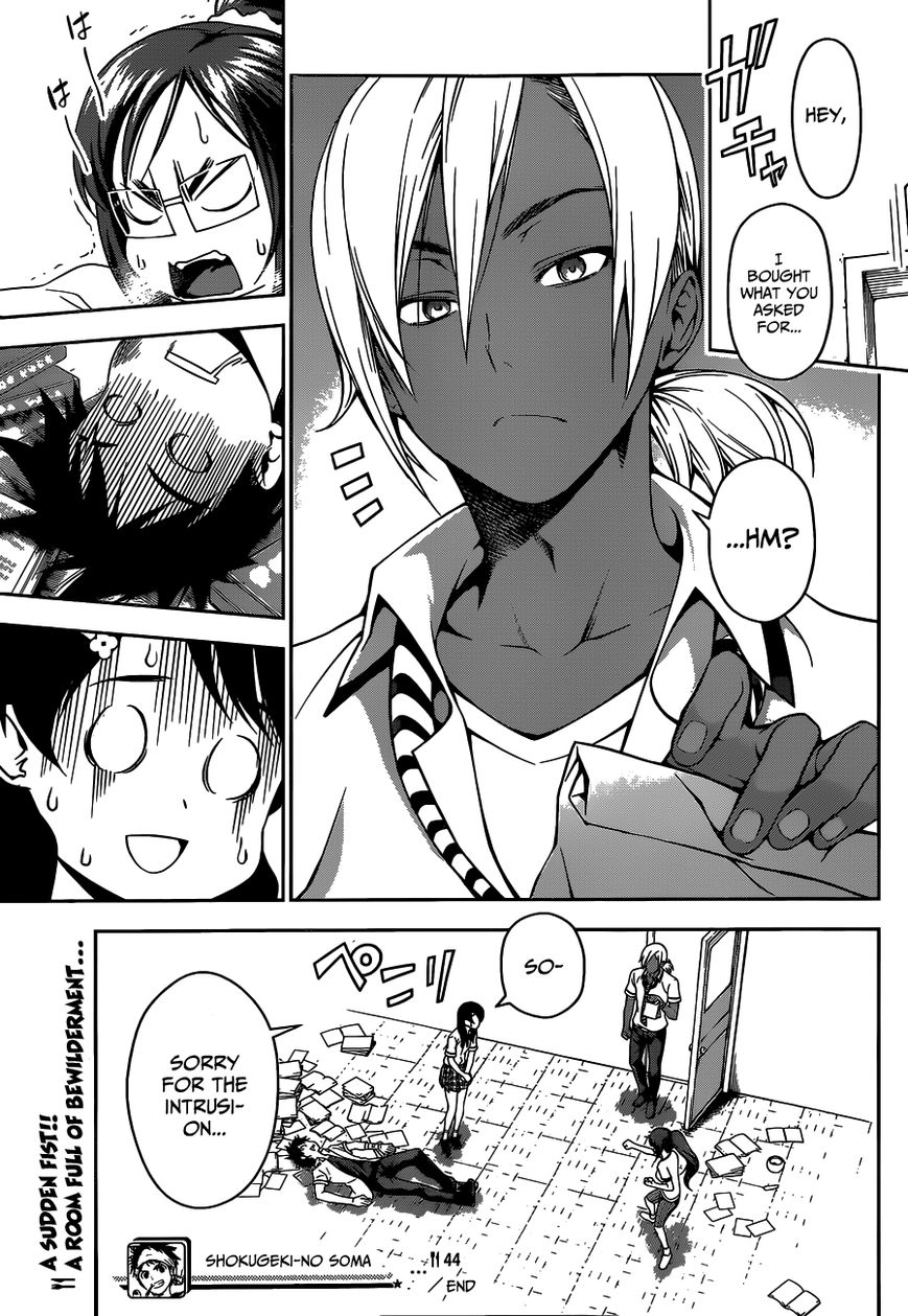 Shokugeki No Soma - Chapter 44 : An Unexpected Straight