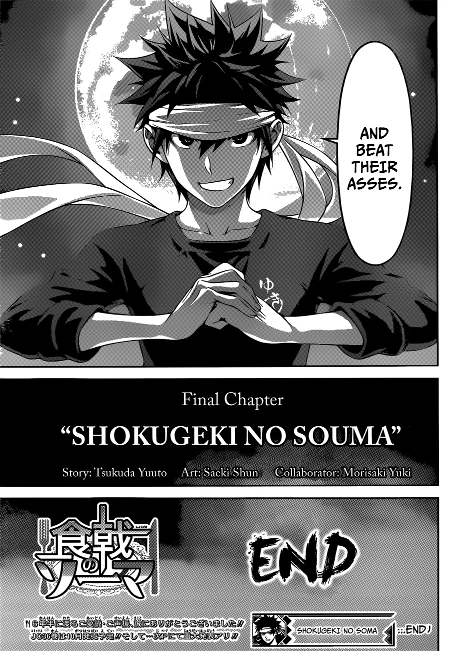 Shokugeki No Soma - Chapter 315: Shokugeki No Soma - End