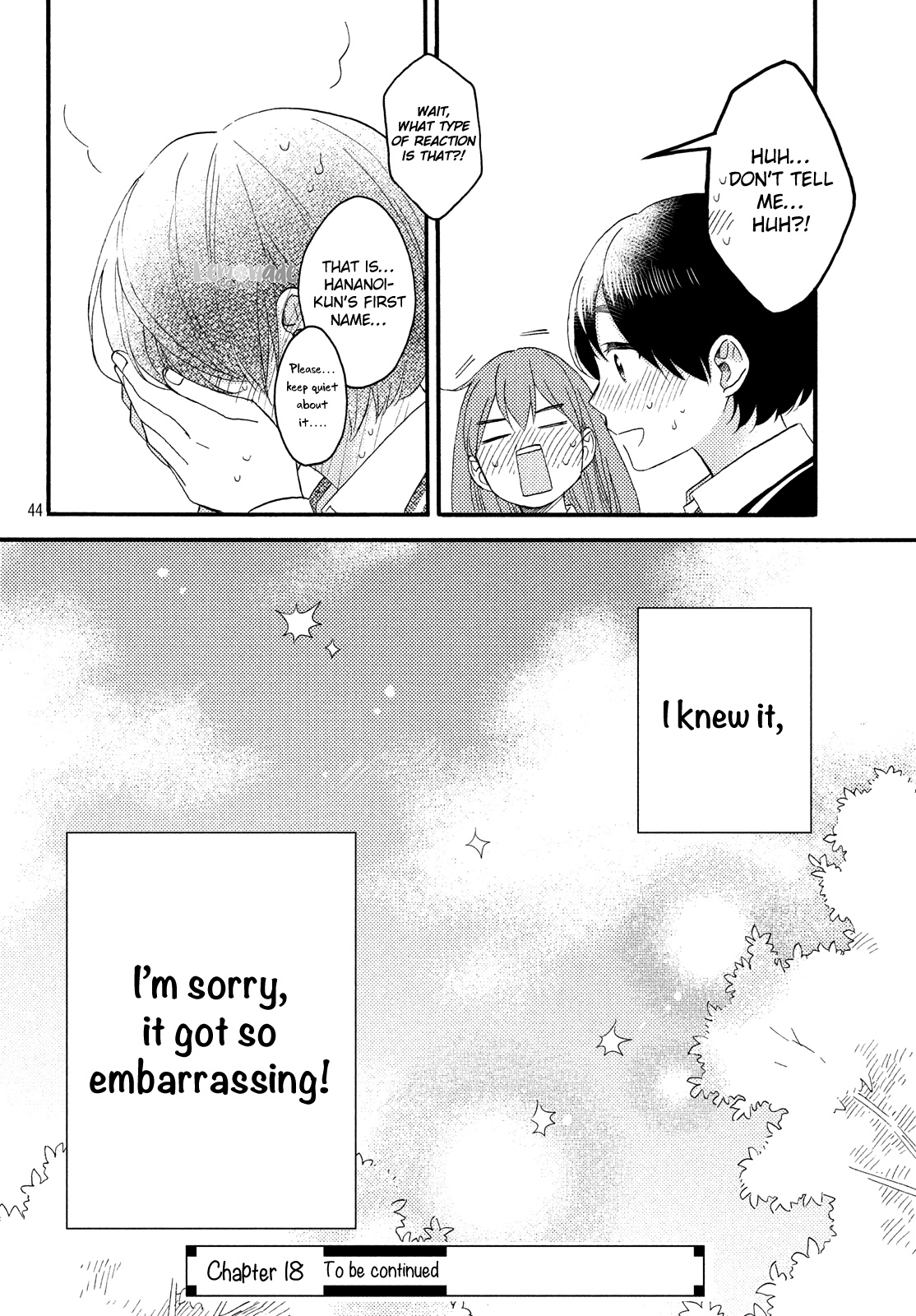 Hananoi-Kun To Koi No Yamai - Vol.5 Chapter 17