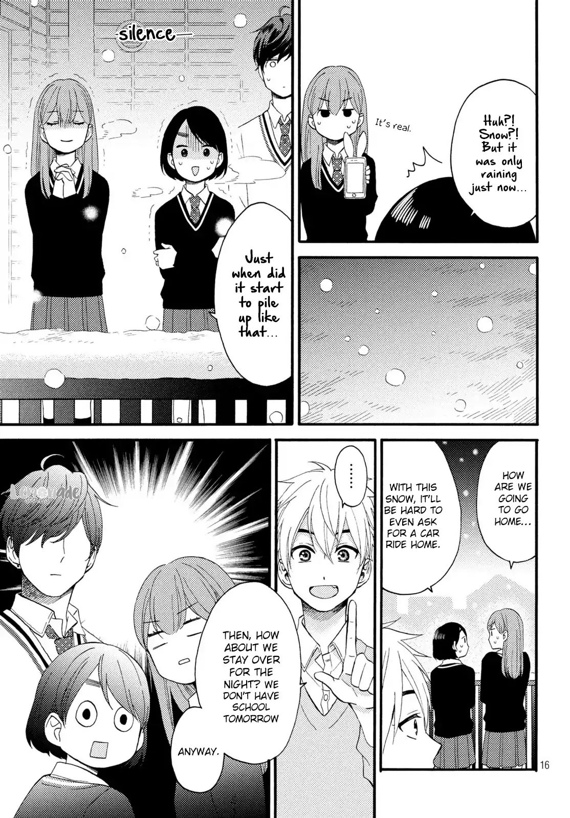 Hananoi-Kun To Koi No Yamai - Vol.3 Chapter 9: First Sleep Over