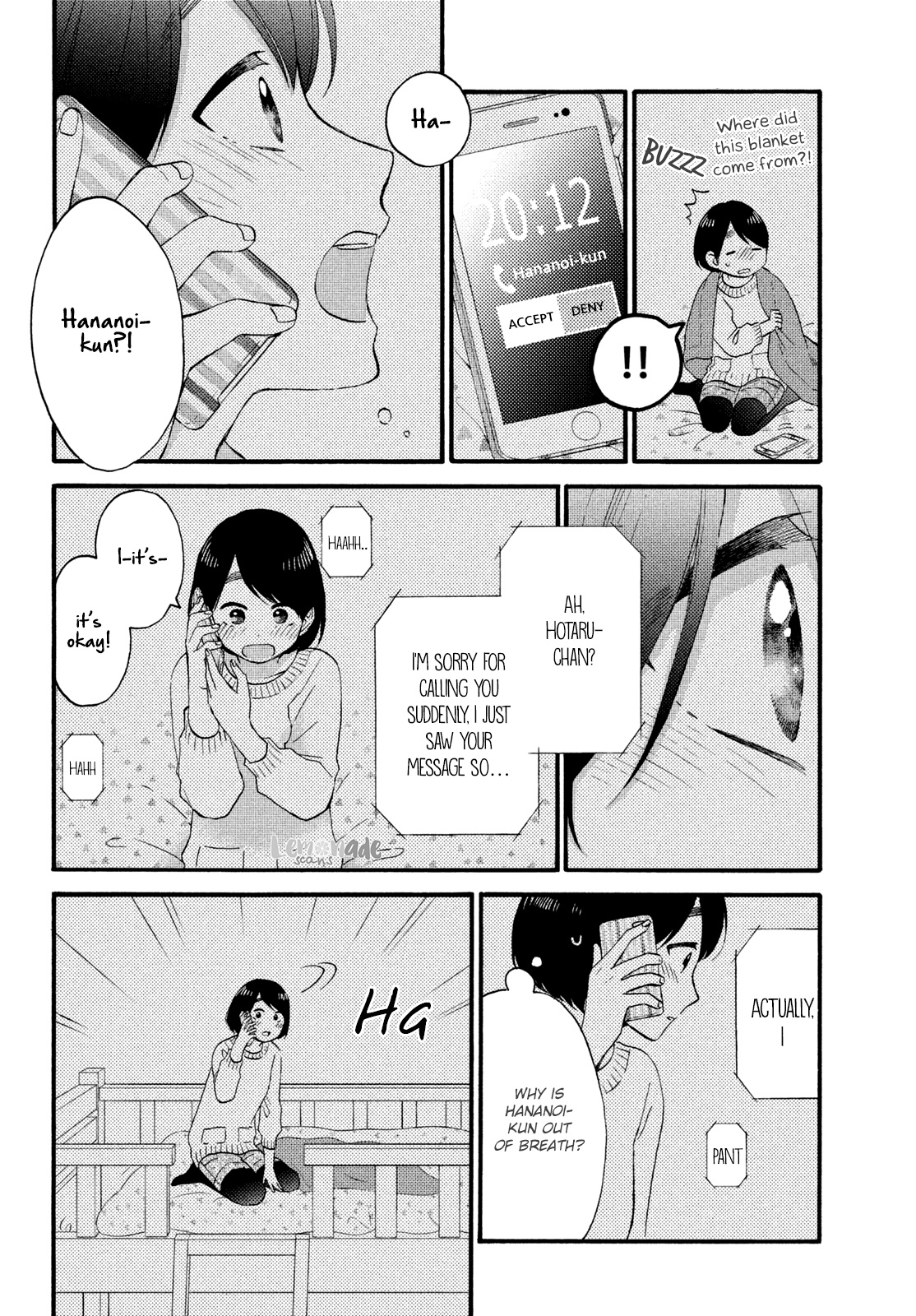 Hananoi-Kun To Koi No Yamai - Vol.3 Chapter 12: My First Confession