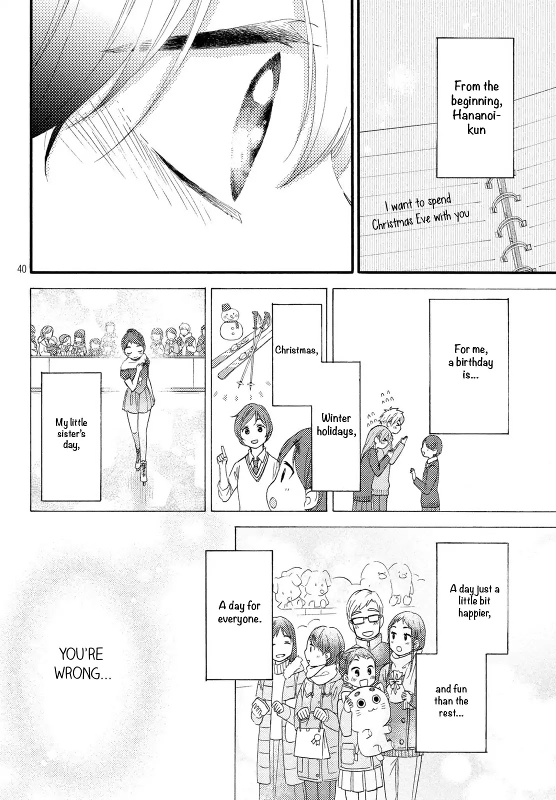 Hananoi-Kun To Koi No Yamai - Chapter 4: The First Christmas