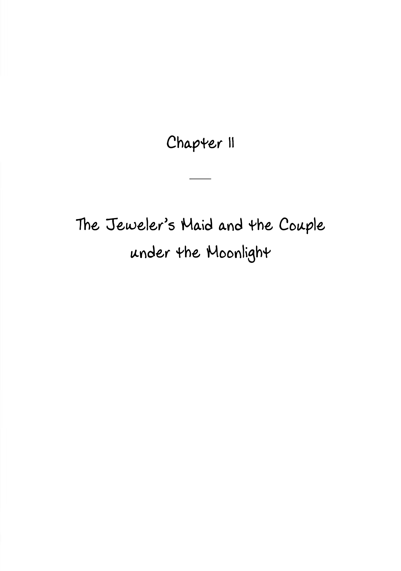 The Jeweller's Maid - Vol.2 Chapter 11