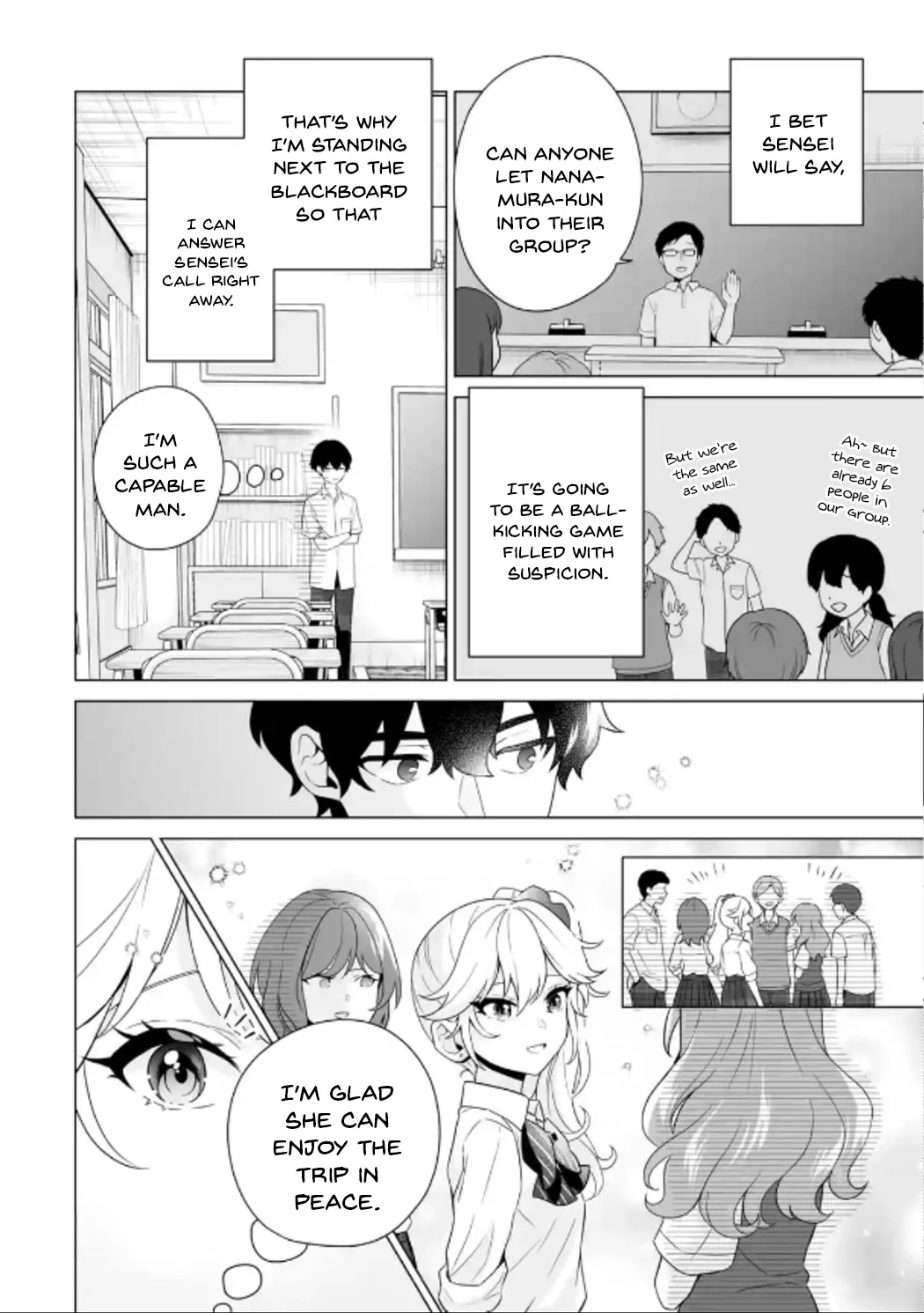 Please Leave Me Alone (For Some Reason, She Wants To Change A Lone Wolf's Helpless High School Life.) - Chapter 11: I Feel Like Forming Groups For The Trip Is More Worrying Than The Actual Trip, Alright?