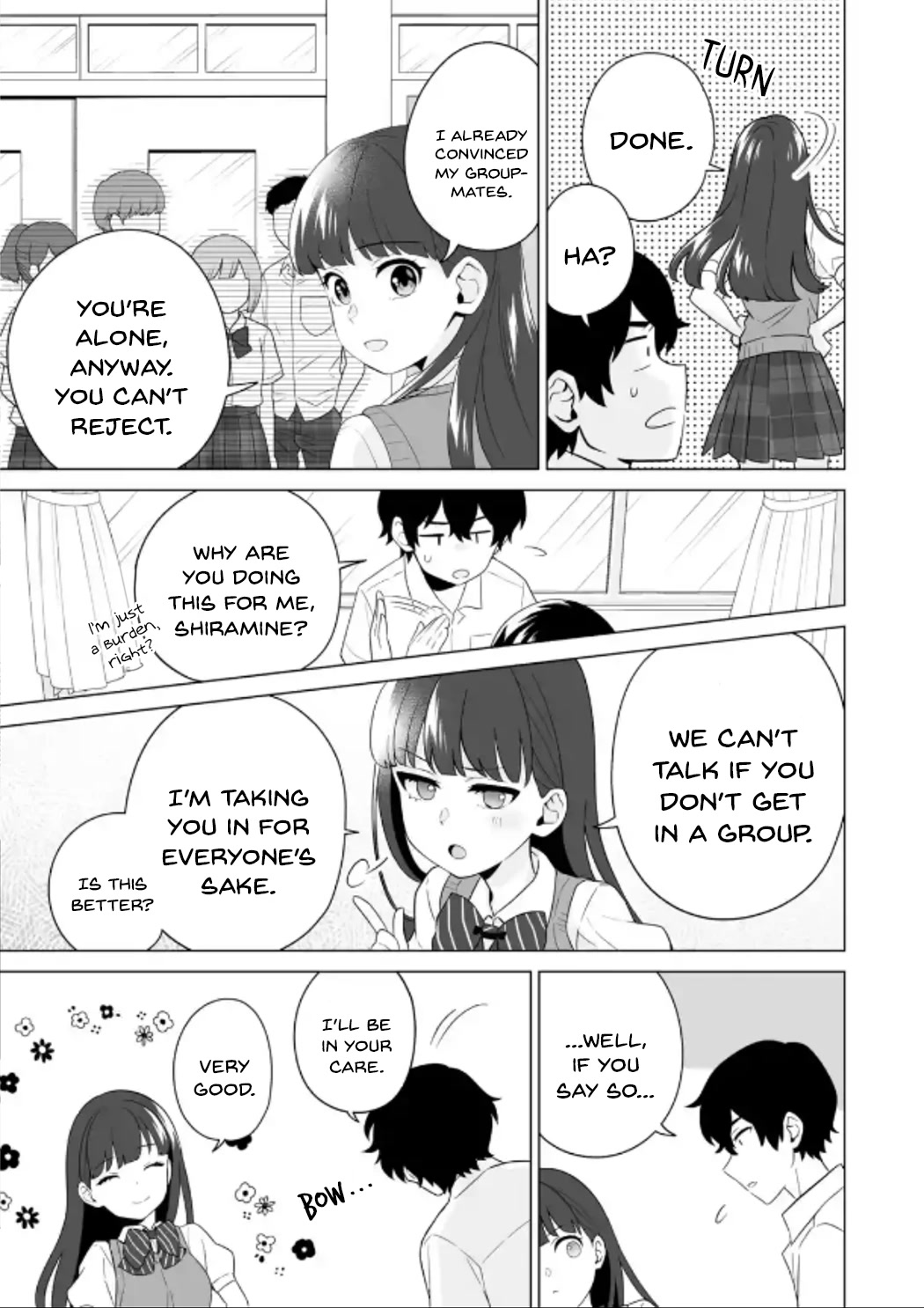 Please Leave Me Alone (For Some Reason, She Wants To Change A Lone Wolf's Helpless High School Life.) - Chapter 11: I Feel Like Forming Groups For The Trip Is More Worrying Than The Actual Trip, Alright?