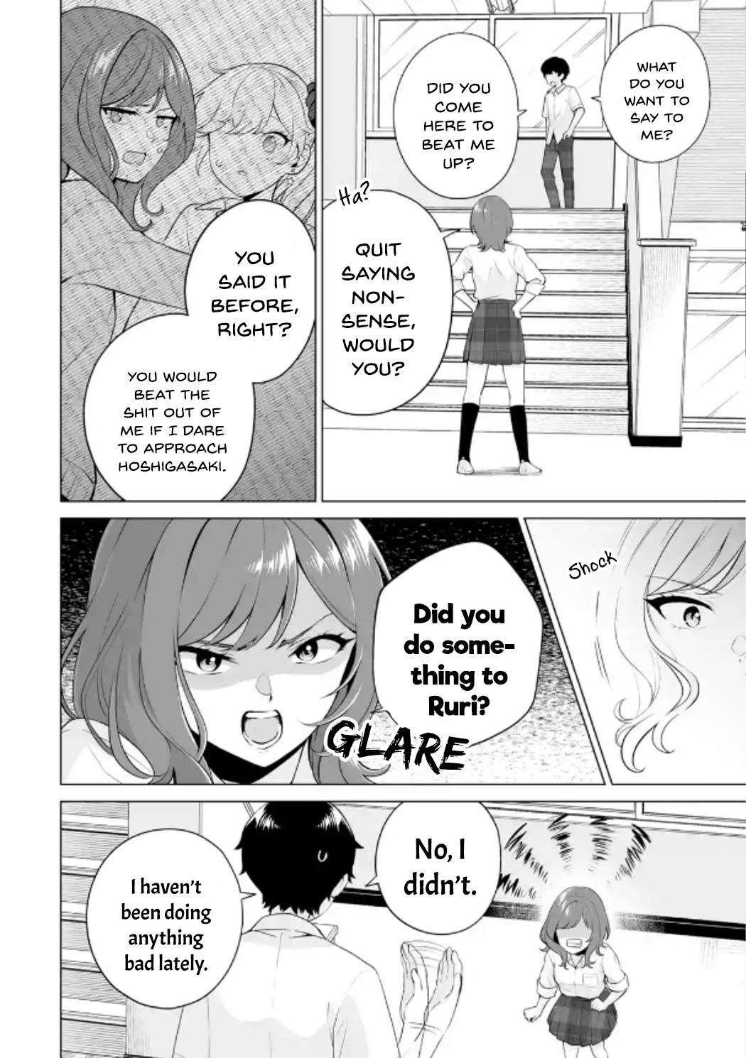 Please Leave Me Alone (For Some Reason, She Wants To Change A Lone Wolf's Helpless High School Life.) - Chapter 22: The Popular Girls In Class Still Won't Let Their Guard Down Around Me, Alright?