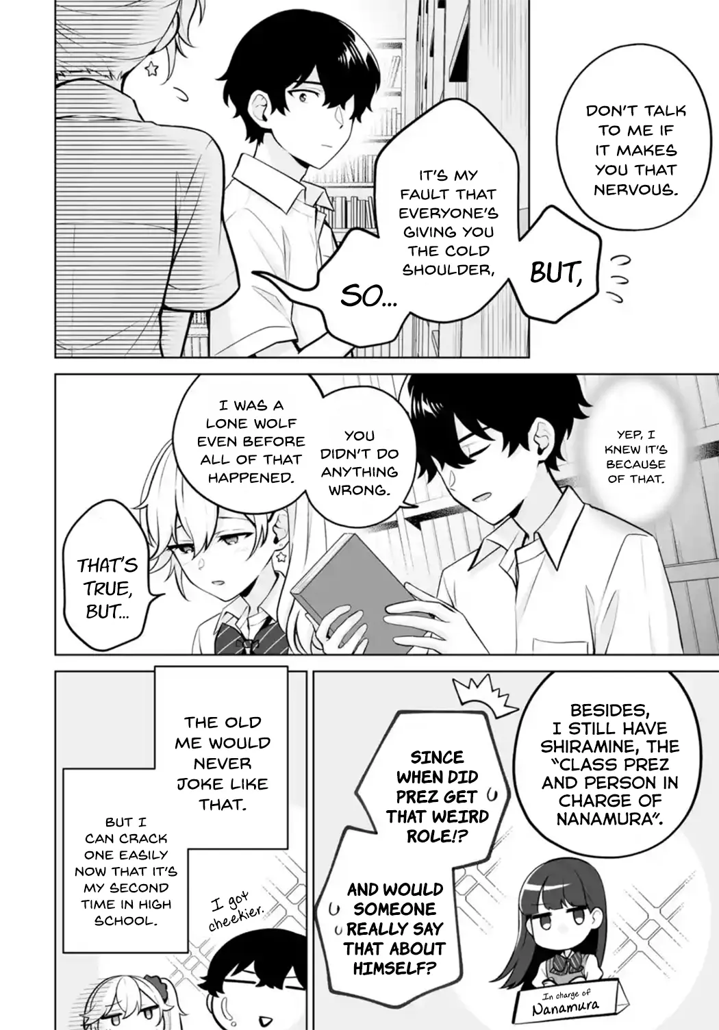 Please Leave Me Alone (For Some Reason, She Wants To Change A Lone Wolf's Helpless High School Life.) - Chapter 23: You Can't Help But Wonder If There's A Catch When Someone Suddenly Comes On Strong, Right?