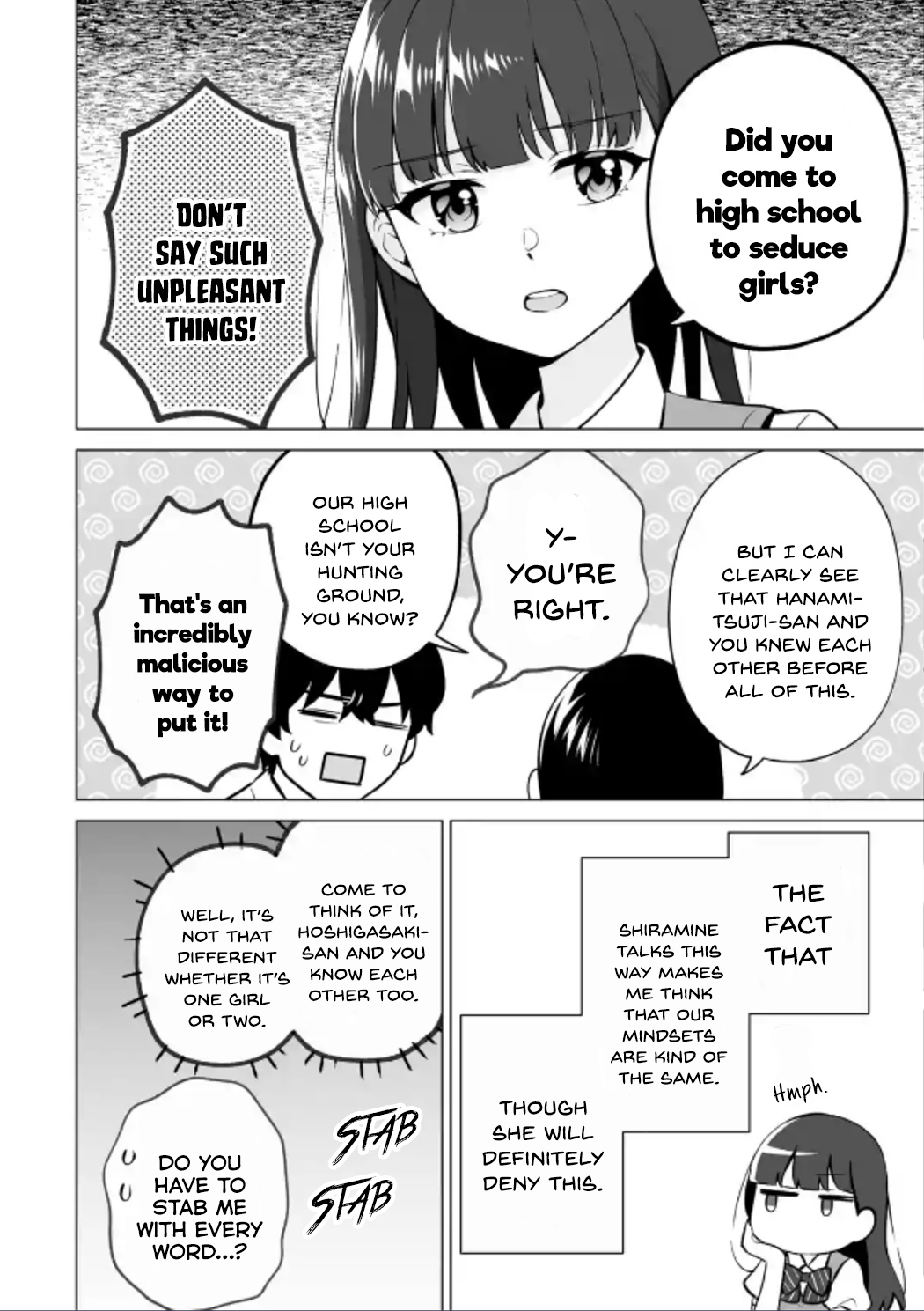 Please Leave Me Alone (For Some Reason, She Wants To Change A Lone Wolf's Helpless High School Life.) - Chapter 21: I Didn't Expect Shiramine To Be The Type To Hold A Grudge This Much?