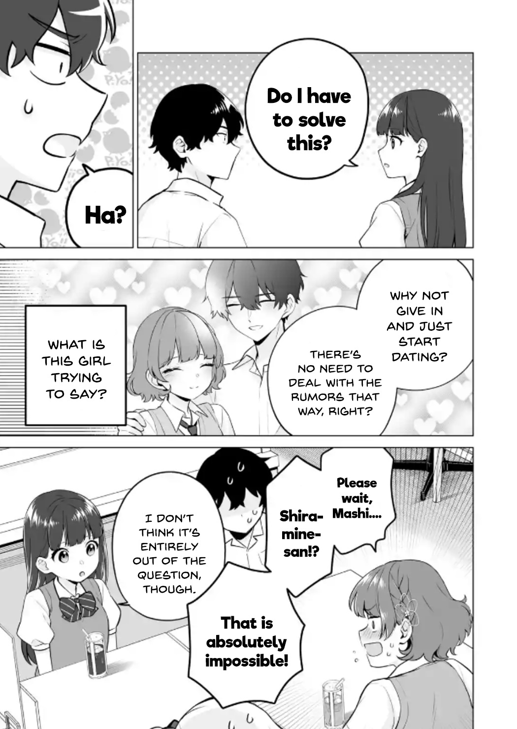 Please Leave Me Alone (For Some Reason, She Wants To Change A Lone Wolf's Helpless High School Life.) - Chapter 21: I Didn't Expect Shiramine To Be The Type To Hold A Grudge This Much?