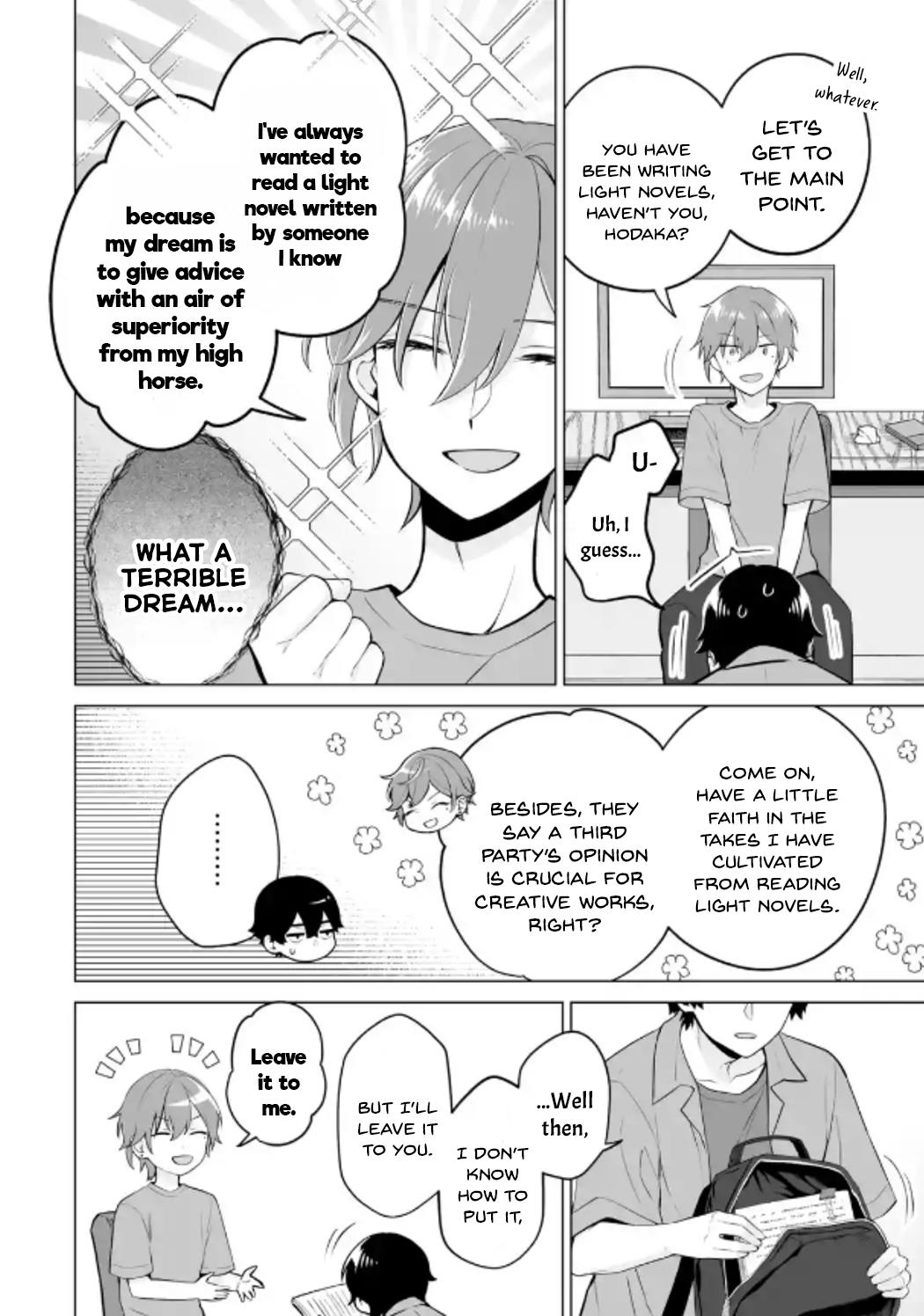 Please Leave Me Alone (For Some Reason, She Wants To Change A Lone Wolf's Helpless High School Life.) - Chapter 20: It Won't Turn Into A Rom-Com Situation Even If I Went To A Girl's House, Alright?