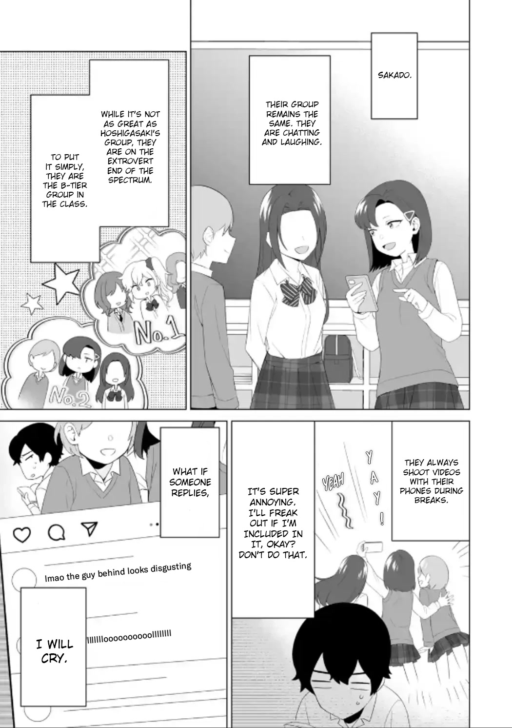 Please Leave Me Alone (For Some Reason, She Wants To Change A Lone Wolf's Helpless High School Life.) - Chapter 6: Gals Who Are Nice To An Otaku Are Just A Fantasy, Right?