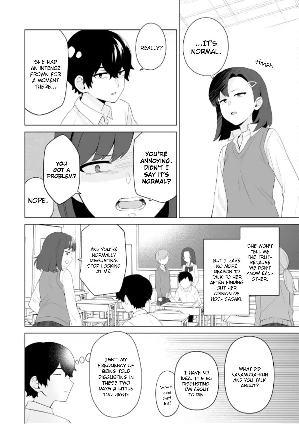 Please Leave Me Alone (For Some Reason, She Wants To Change A Lone Wolf's Helpless High School Life.) - Chapter 6: Gals Who Are Nice To An Otaku Are Just A Fantasy, Right?