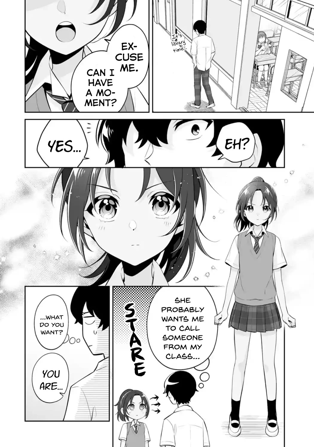 Please Leave Me Alone (For Some Reason, She Wants To Change A Lone Wolf's Helpless High School Life.) - Chapter 25: I Would Rather Not Get Caught Up In Girls' Relationships, Okay?