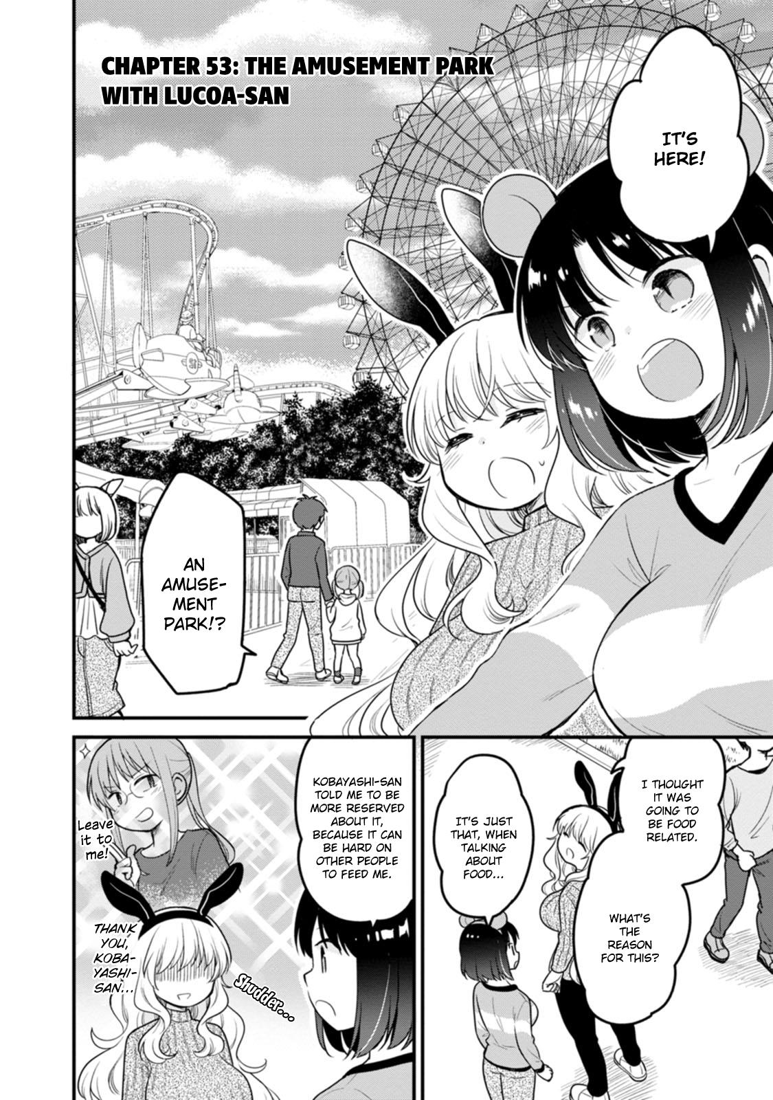 Kobayashi-San Chi No Maid Dragon: Elma Ol Nikki - Vol.6 Chapter 53: The Amusement Park With Lucoa-San