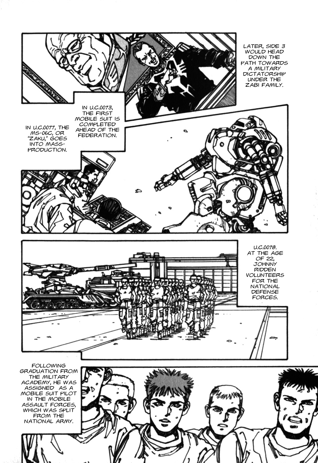 Gundam Pilot Series Of Biographies - The Brave Soldiers In The Sky - Vol.1 Chapter 1: Johnny Ridden