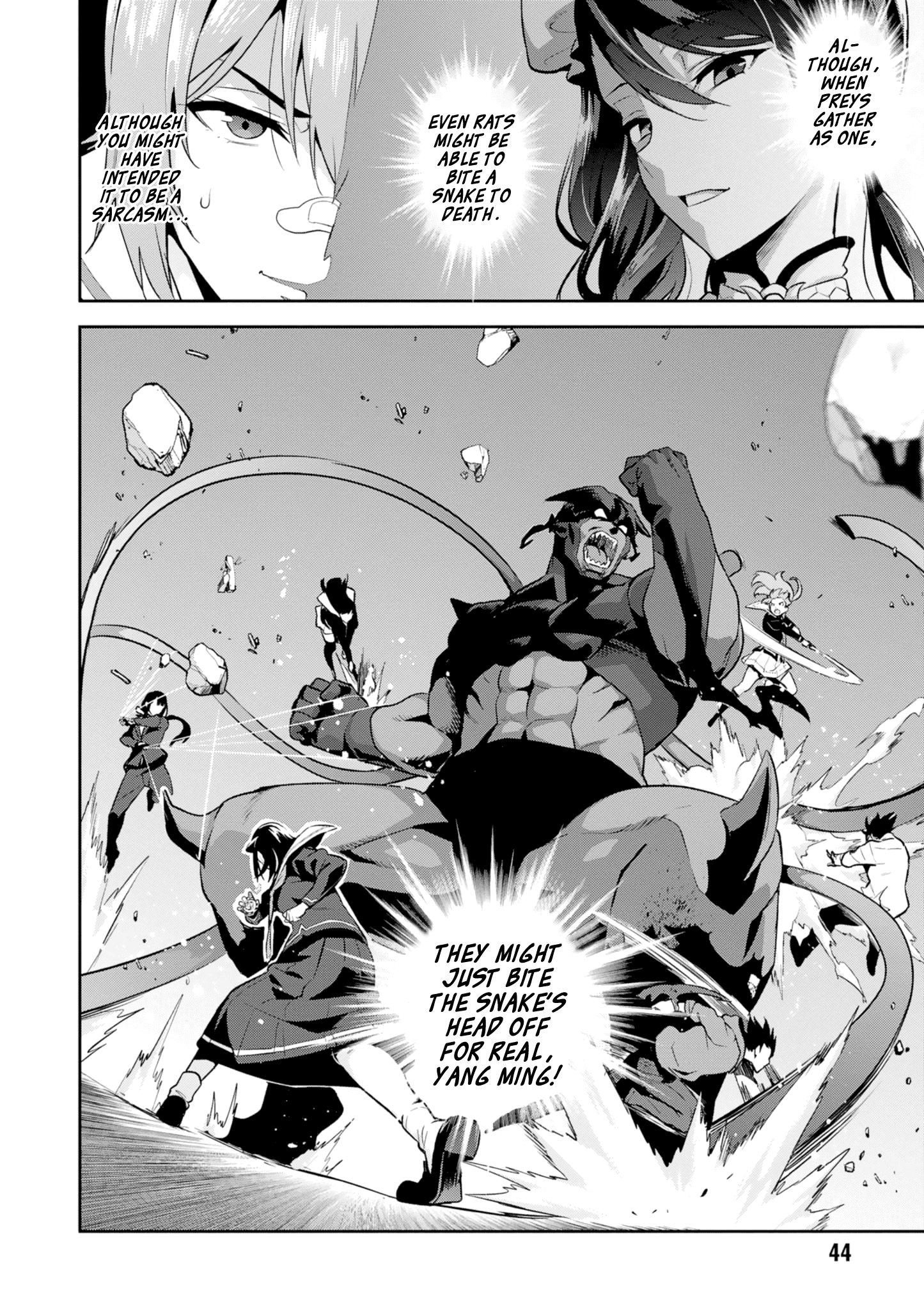 Maken-Ki! - Vol.23 Chapter 115: Snake-Eating Rats