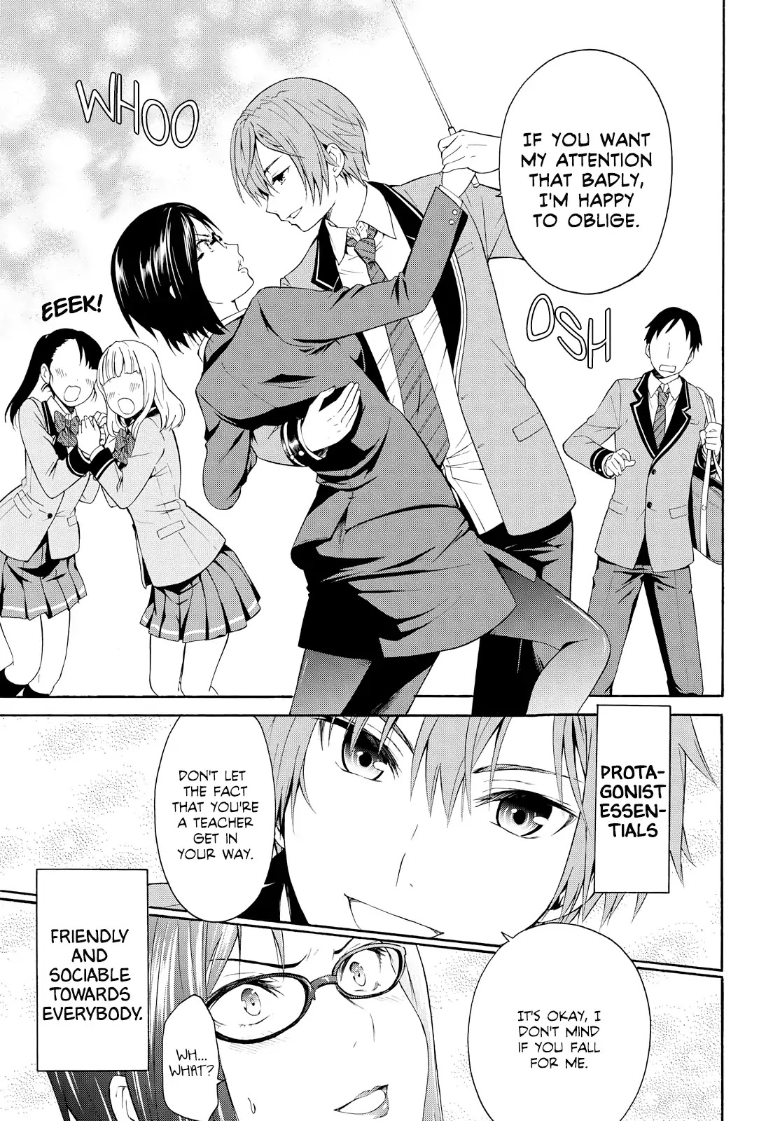 Akuyaku Ouji Wa Koi Ga Dekinai - Chapter 1: I Can’t Be A Background Character