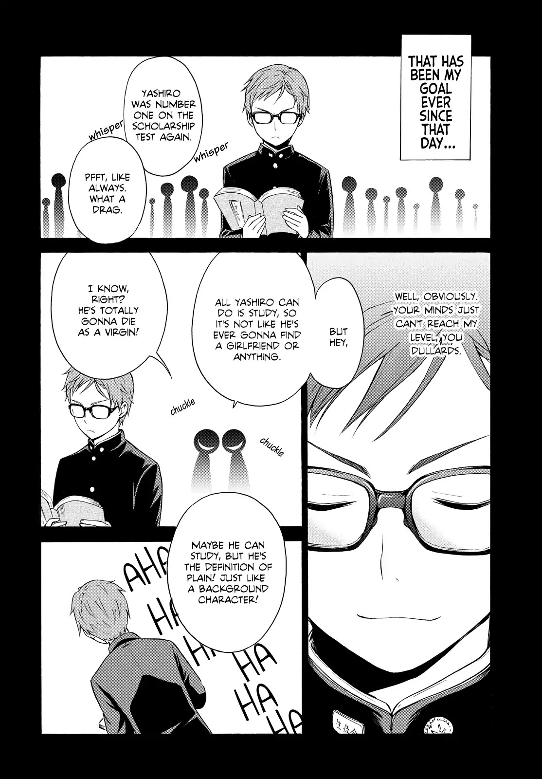 Akuyaku Ouji Wa Koi Ga Dekinai - Chapter 1: I Can’t Be A Background Character