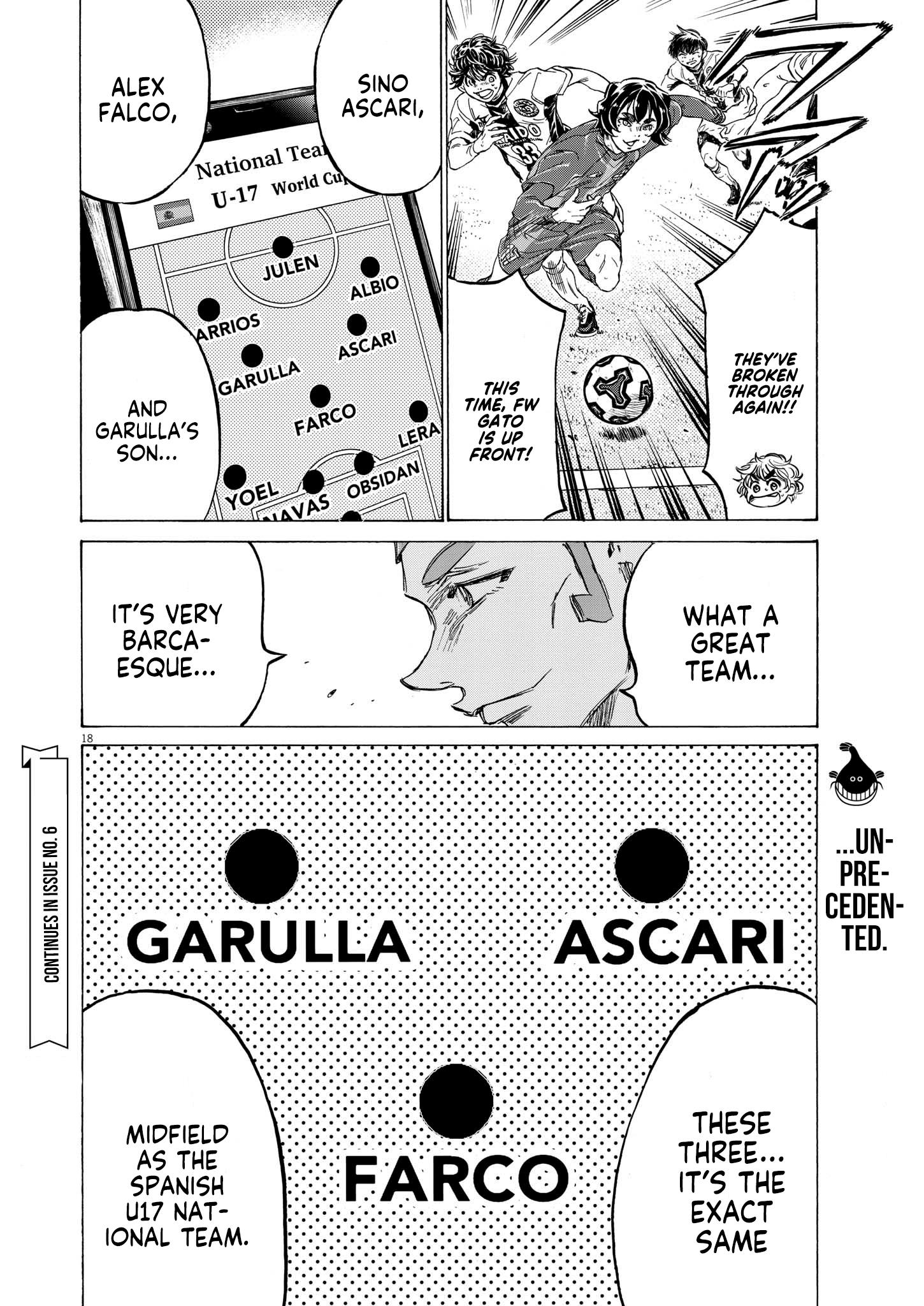 Ao Ashi - Chapter 354: The One Controlling Barca